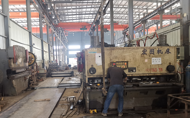 四川鋼結構樓梯車間