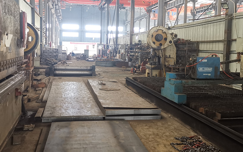 四川鋼網隔斷車間